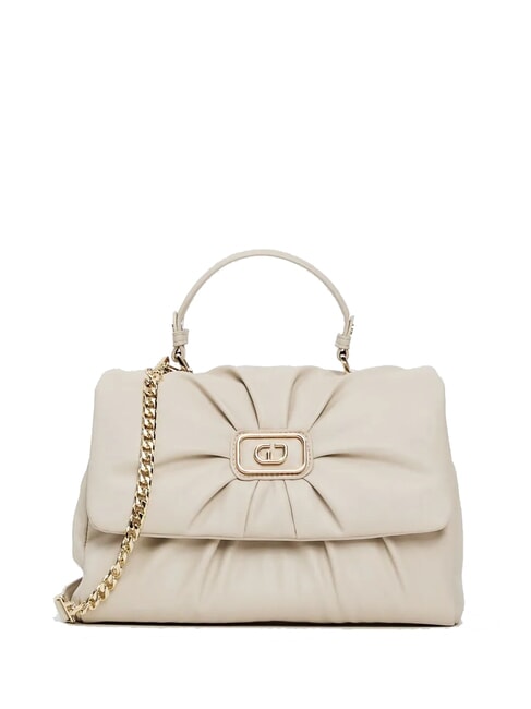 GAUDÌ ELISA Sac porte-documents avec bandoulière CRÈME - Sacs pour Femme