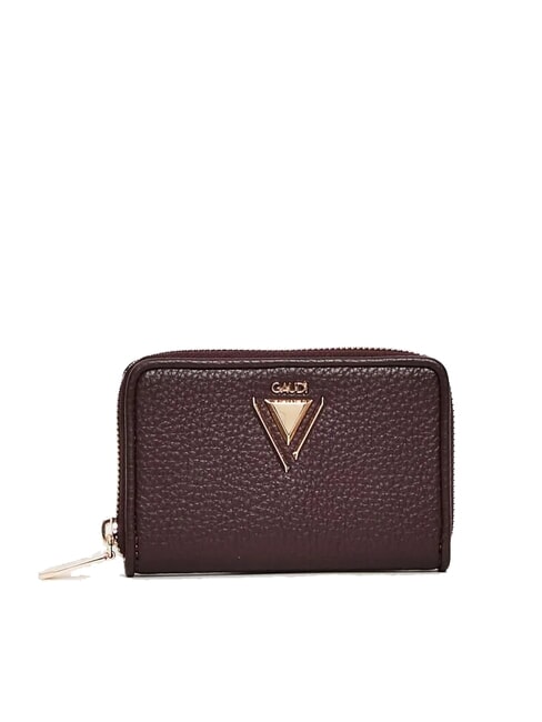 GAUDÌ BEA WINTER Portefeuille moyen à fermeture éclair vin - Portefeuilles Femme