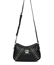 GAUD&Igrave; EMMA Sac &agrave; bandouli&egrave;re avec clous NOIR - Sacs pour Femme - 1