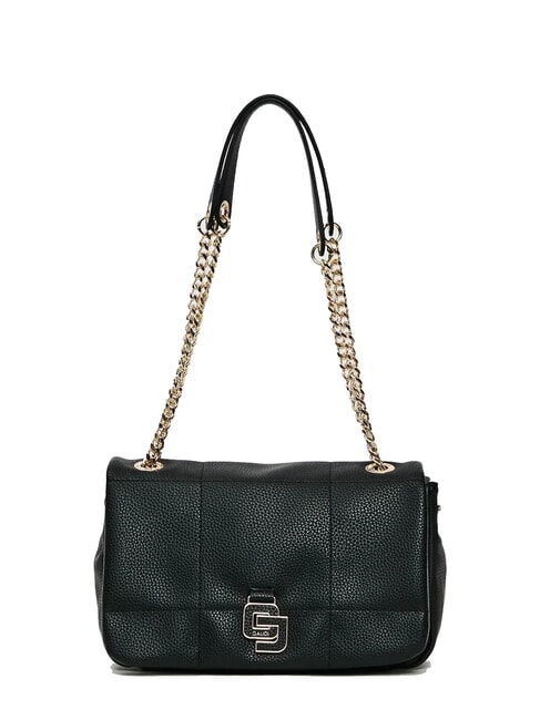 GAUDÌ ESMERALDA Sac à bandoulière moyen avec poignées en chaîne NOIR - Sacs pour Femme