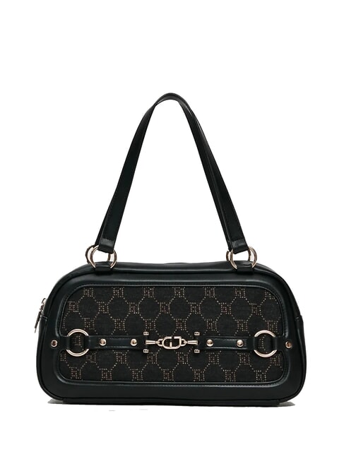 GAUDÌ NEW DIAZ Sac à poignée supérieure avec logo jacquard NOIR - Sacs pour Femme