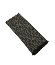 GAUDÌ ESTELLE Écharpe en fil lurex avec logo all-over - Écharpes