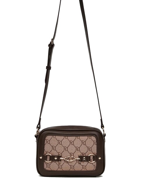 GAUDÌ NEW DIAZ Sac photo avec logo jacquard bronzage - Sacs pour Femme