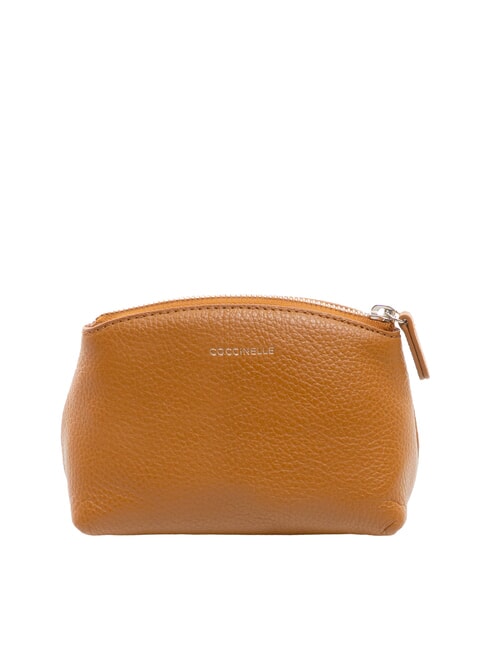 COCCINELLE AGATEA Trousse de beauté en cuir CUIR - Pochettes & Trousses