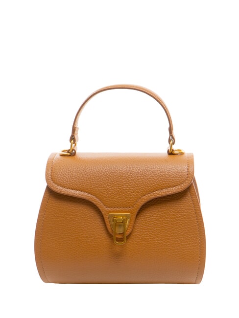 COCCINELLE MARVIN Mini sac à main en cuir avec bandoulière CUIR - Sacs pour Femme