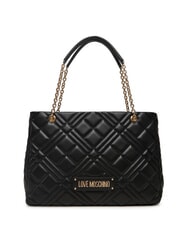 LOVE MOSCHINO QUILTED Sac de courses avec anses en chaîne - Sacs pour Femme
