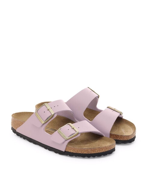 BIRKENSTOCK ARIZONA Chausson sandale Birko-Flor® violet - Chaussures Femme