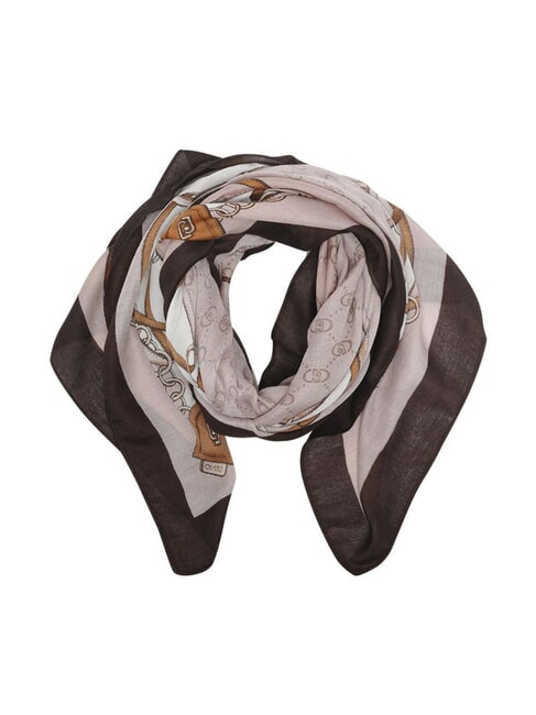 LIUJO LOGO Étole avec imprimé Naturel - Écharpes