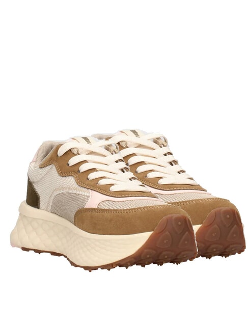BLAUER LYNN  Baskets cognac/taupe - Chaussures Femme