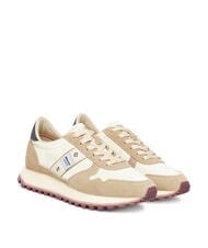 BLAUER MILLEN  Baskets pour femmes cr&egrave;me/mauve - Chaussures Femme - 1