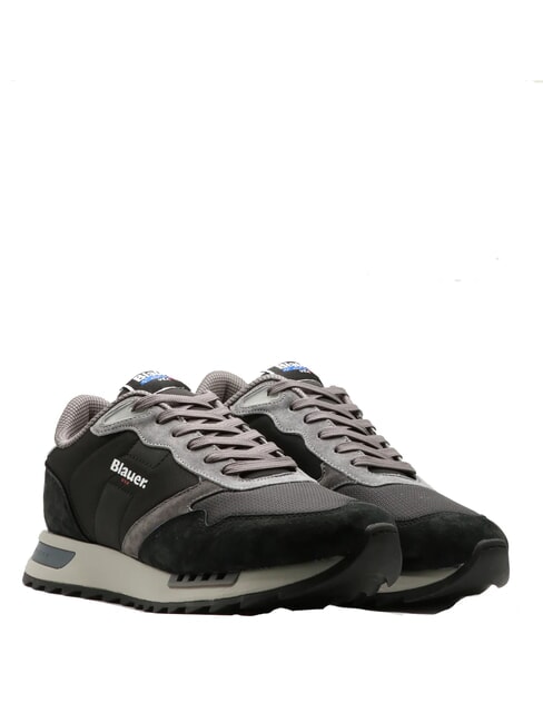 BLAUER RYDER  Baskets noir/gris - Chaussures Homme