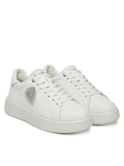BLAUER VENUS  Baskets en cuir blanc - Chaussures Femme