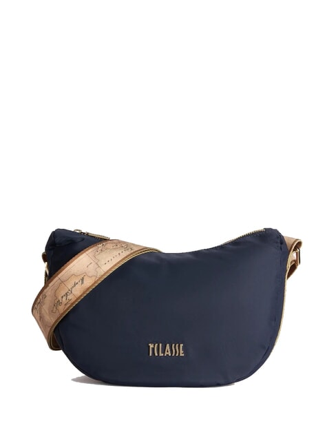 ALVIERO MARTINI PRIMA CLASSE STORMY NYLON Petit sac à bandoulière en forme de croissant nuit bleue - Sacs pour Femme