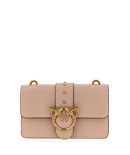 PINKO LOVE ONE CLASSIC Mini sac à bandoulière en cuir - Sacs pour Femme