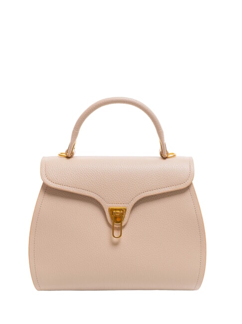 COCCINELLE MARVIN Sac à main en cuir avec bandoulière rosaces - Sacs pour Femme