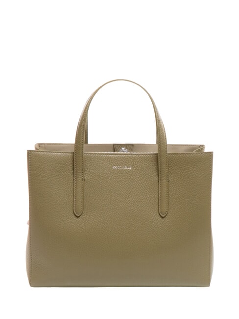 COCCINELLE SWAP Sac en cuir avec bandoulière vert laurier - Sacs pour Femme