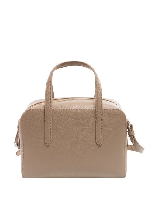 COCCINELLE SWAP Sac cartable en cuir avec bandoulière taupe chaud - Sacs pour Femme