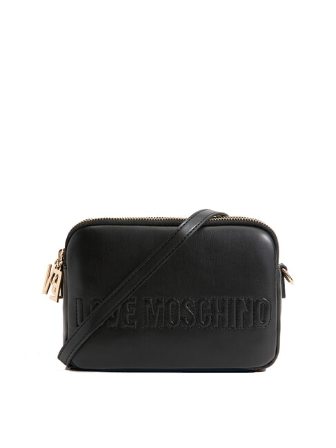 LOVE MOSCHINO ZIPLINE Sac à bandoulière pour appareil photo Noir - Sacs pour Femme