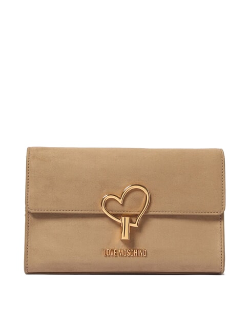 LOVE MOSCHINO SMART DAILY Sac à bandoulière avec rabat sable - Sacs pour Femme