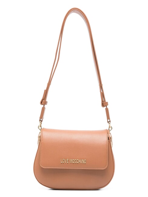 LOVE MOSCHINO CHUNKY TAB Sac à bandoulière avec rabat CUIR - Sacs pour Femme