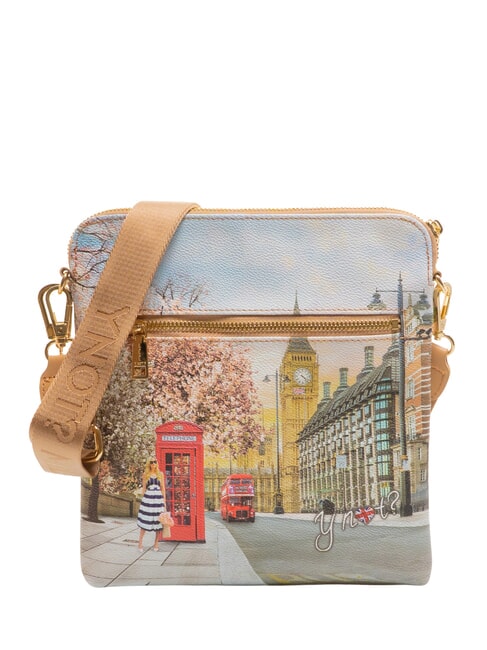 YNOT YESBAG Sac à bandoulière plat rosier anglais - Sacs pour Femme