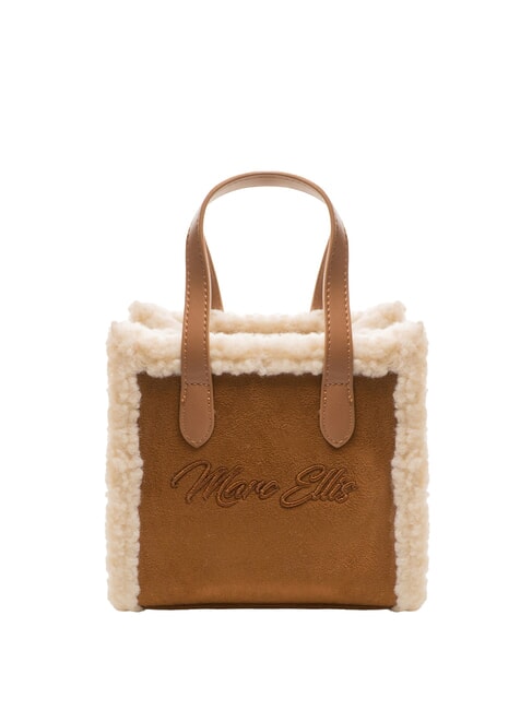 MARC ELLIS SHERPA Mini sac à main avec bandoulière cuir foncé - Sacs pour Femme
