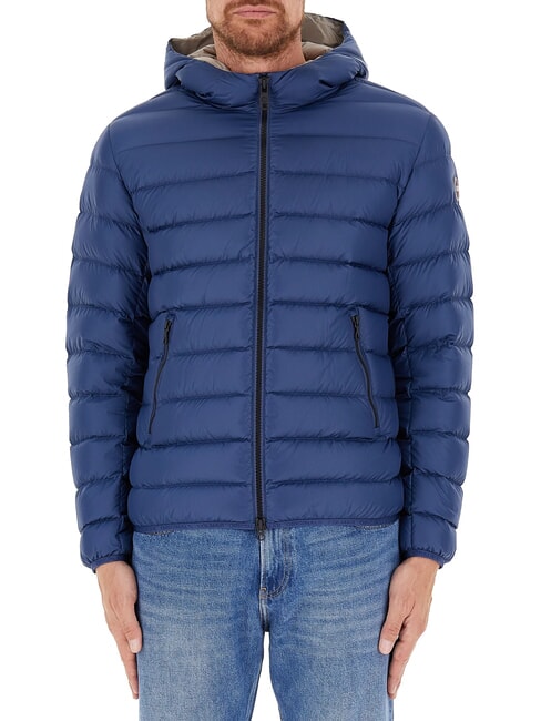 COLMAR E-CONCRETE Doudoune à capuche bleu foncé-café - Doudounes homme