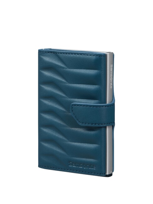 SAMSONITE ALU FIT Portefeuille avec porte-cartes coulissant petrolblue - Portefeuilles Homme