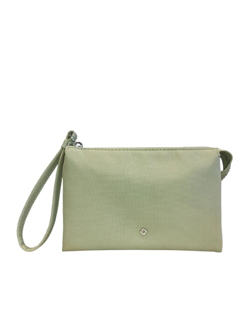 SAMSONITE POUCHY Pochette moyenne à 3 compartiments vert sauge - Sacs pour Femme
