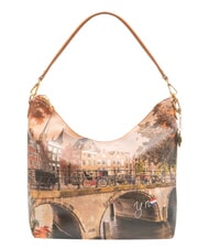 YNOT YESBAG Sac &agrave; bandouli&egrave;re Hobo rivi&egrave;re d'automne - Sacs pour Femme - 1