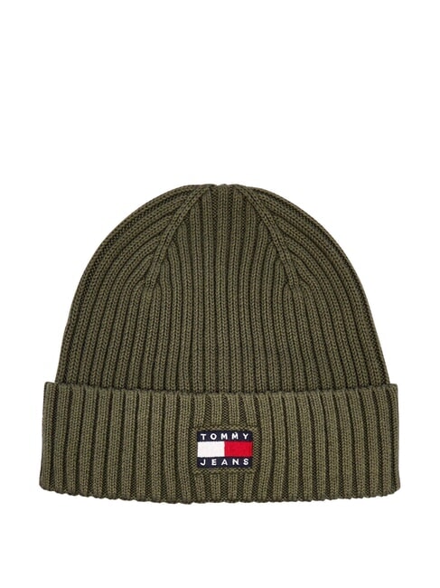 TOMMY HILFIGER TJM HERITAGE chapeau en coton vert étain - Bonnets