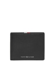 TOMMY HILFIGER TH CORP Portefeuille compact en cuir - Portefeuilles Homme