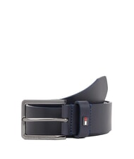 TOMMY HILFIGER OLIVER Ceinture en cuir fabriquée en Italie - Ceintures