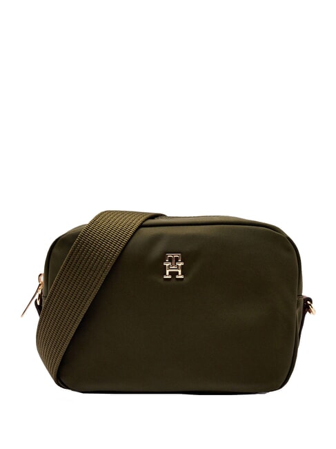 TOMMY HILFIGER POPETTE Mini sac à bandoulière pour appareil photo Vert chasseur - Sacs pour Femme