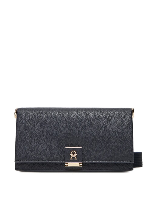 TOMMY HILFIGER TH HER Mini sac à bandoulière bleu sidéral / noir - Sacs pour Femme