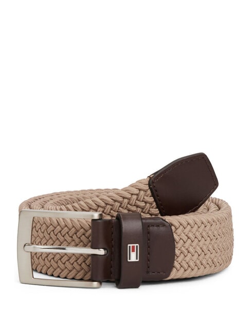 TOMMY HILFIGER ADAN Ceinture taupe côtier - Ceintures