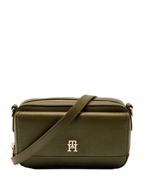 TOMMY HILFIGER TH ICON Mini sac à bandoulière Vert chasseur - Sacs pour Femme