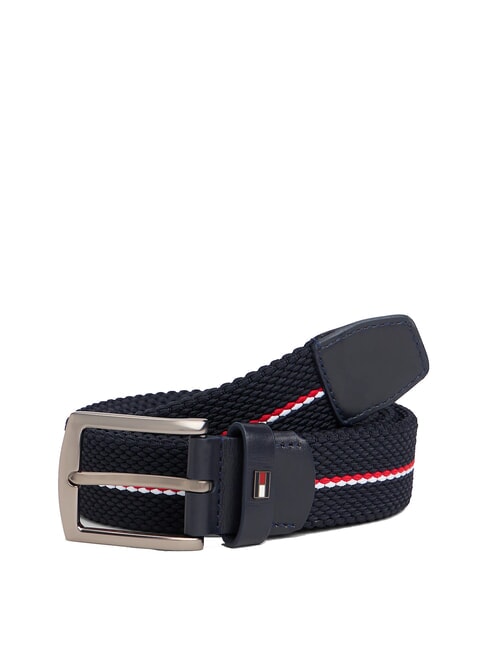 TOMMY HILFIGER DENTON Ceinture bleu sidéral / noir - Ceintures