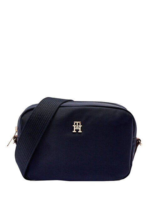 TOMMY HILFIGER POPETTE Mini sac à bandoulière pour appareil photo bleu sidéral / noir - Sacs pour Femme