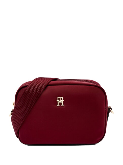 TOMMY HILFIGER POPETTE Mini sac à bandoulière pour appareil photo rouge profond - Sacs pour Femme