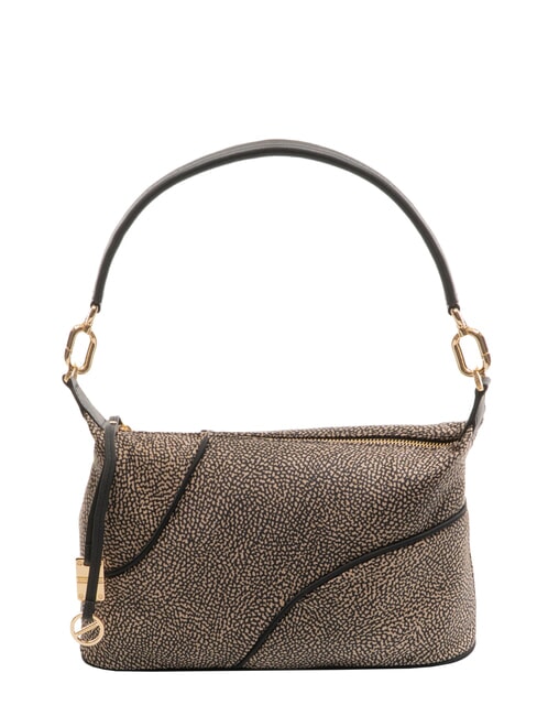 BORBONESE TENNIS Sac à bandoulière, avec bandoulière OP / NATUREL / NOIR - Sacs pour Femme