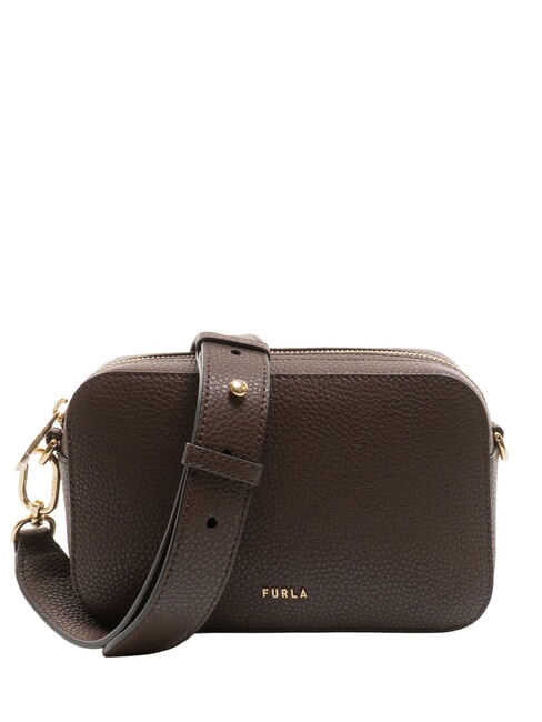 FURLA PETUNIA Mini sac à bandoulière chocolat - Sacs pour Femme
