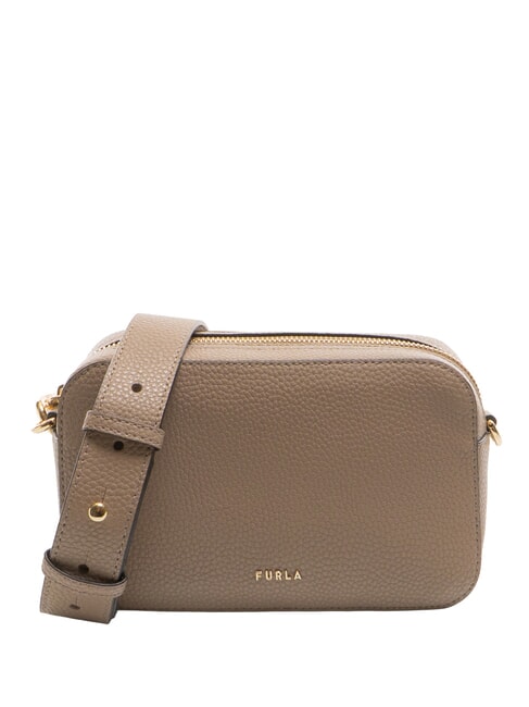FURLA PETUNIA Mini sac à bandoulière taupe - Sacs pour Femme