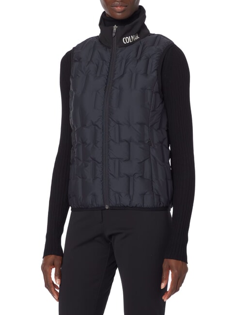 COLMAR SCI ETERNITY Gilet matelassé à col montant noir - Gilet femme