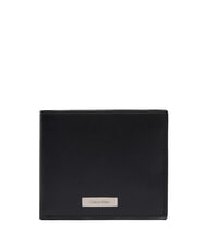 CALVIN KLEIN CK PLAQUE Portefeuille en cuir - Portefeuilles Homme