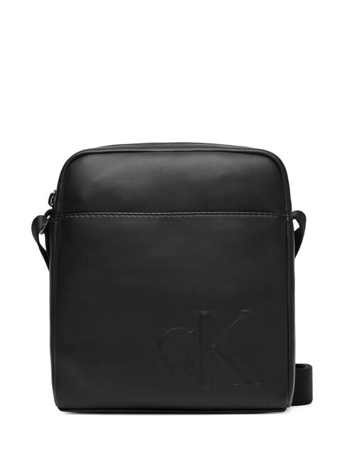 CALVIN KLEIN BOLD MONOGRAM  Sac à bandoulière sur noir - Sacs en Bandoulières pour Homme