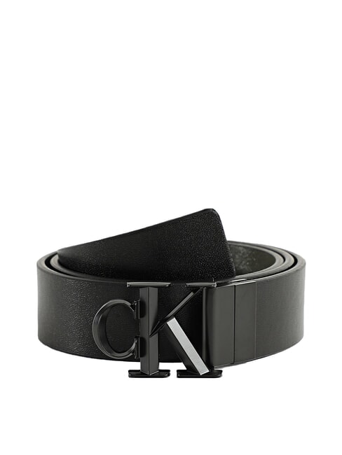 CALVIN KLEIN CK HARDWARE SEASONAL  Ceinture en cuir réversible thym - Ceintures
