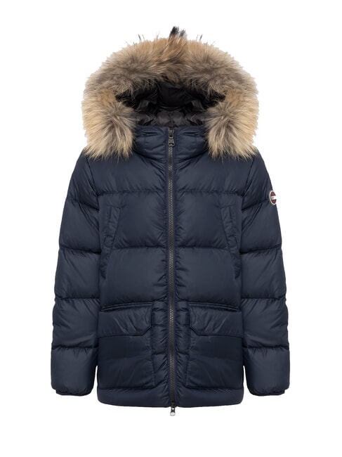 COLMAR E-CONCRETE Doudoune à capuche bleu marine-vulcain - Bébé Vestes