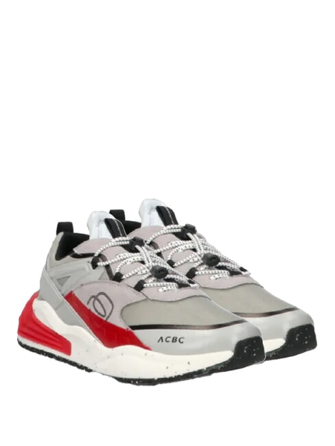 PIQUADRO CORNER 2.0 SPECIALE 2 Baskets en tissu recyclé GRIS - Chaussures Homme