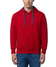 NORTH SAILS LOGO Sweat &agrave; capuche enti&egrave;rement zipp&eacute; - Pulls molletonn&eacute;s